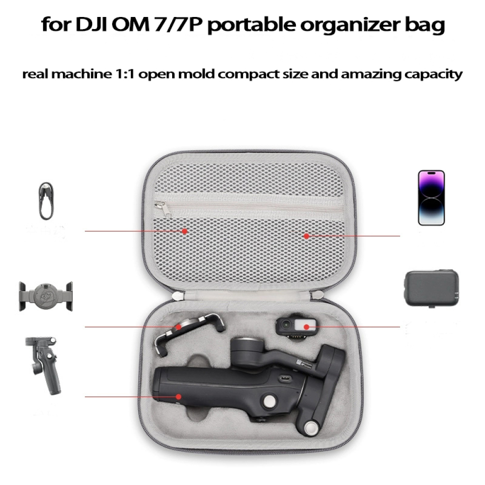 Voor Osmo Mobile 7P Case, Draa - Drone Gimbal Case recensie en prijs